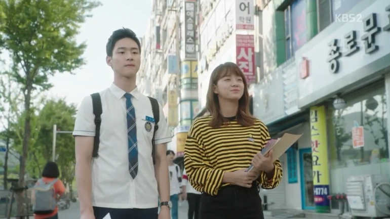 School 2017 episode 16 finale song dae hwi convincing ra eun ho